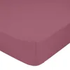 Fitted sheet HappyFriday BASIC Magenta 90 x 200 x 32 cm