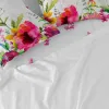 Fitted sheet HappyFriday Cassia Multicolour 200 x 200 x 32 cm