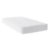 Fitted sheet HappyFriday BASIC White 200 x 200 x 32 cm