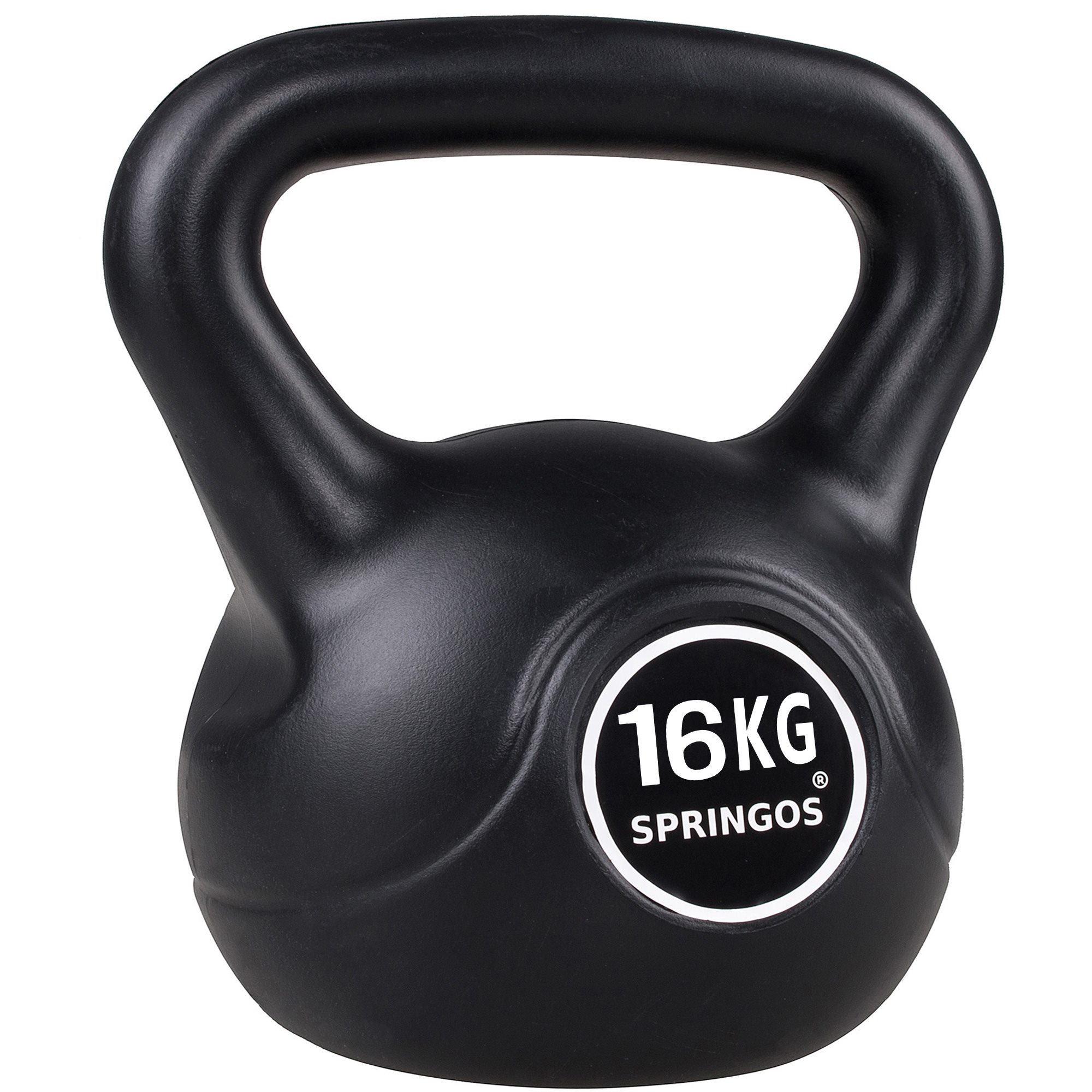 Гиря Springos FA1007, 16 кг, ABS | Купить онлайн — Megaluks