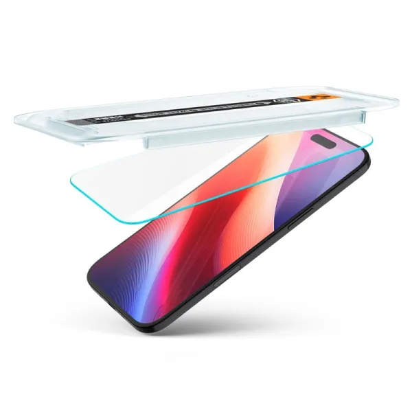 Spigen Glas.TR EZ Fit 2-Pack - Tempered Glass for iPhone Air