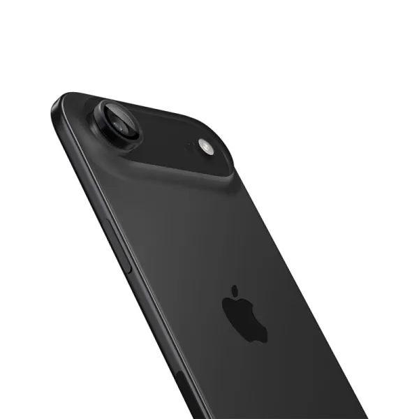 Spigen Optik Pro GLAS.TR EZ Fit Camera Protector 2-Pack - Lens Protector for iPhone Air (2 pcs) (Black)