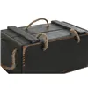 Storage boxes Home ESPRIT Black Fir wood 38 x 24 x 20 cm 3 Pieces