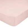 Fitted sheet HappyFriday BASIC Light Pink 180 x 200 x 32 cm