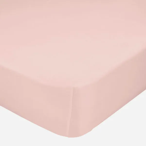 Fitted sheet HappyFriday BASIC Light Pink 180 x 200 x 32 cm