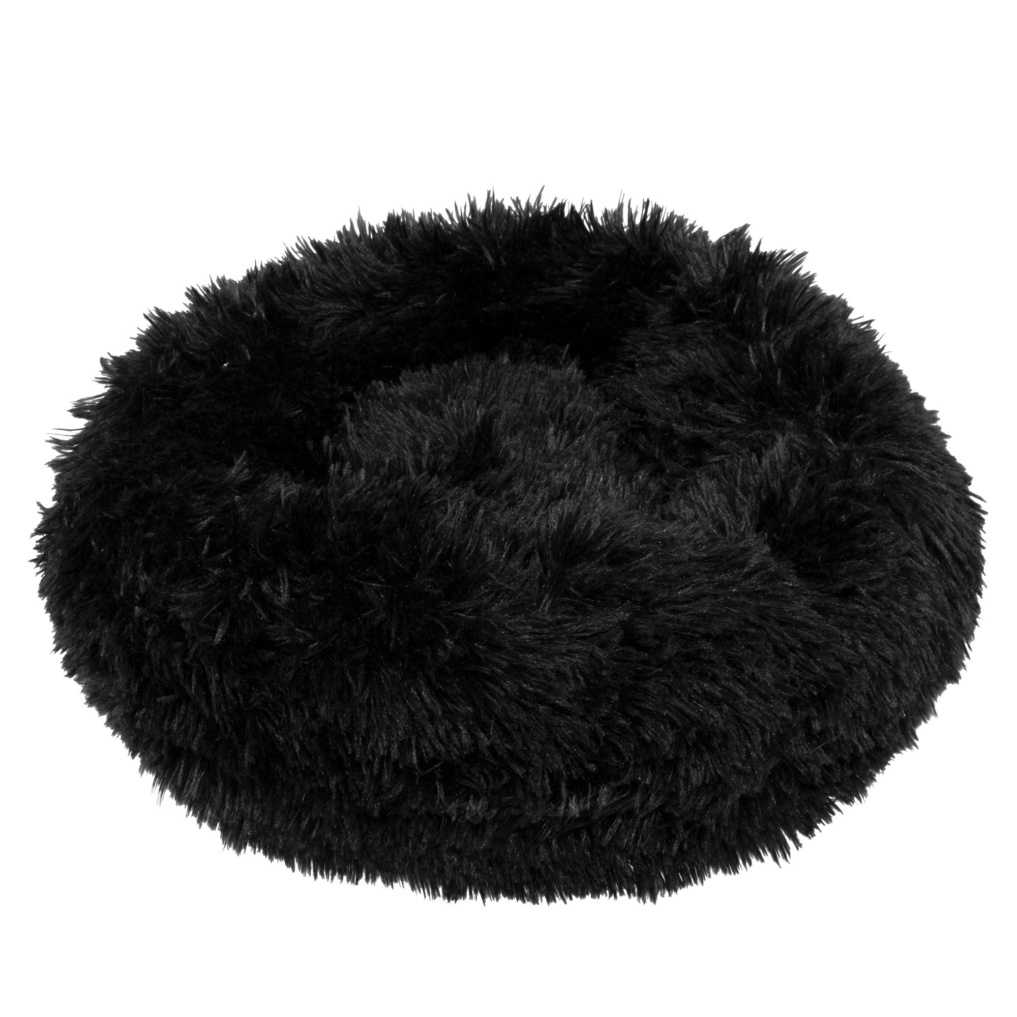 Dog bed Springos PA0161, 40 cm, plush, black