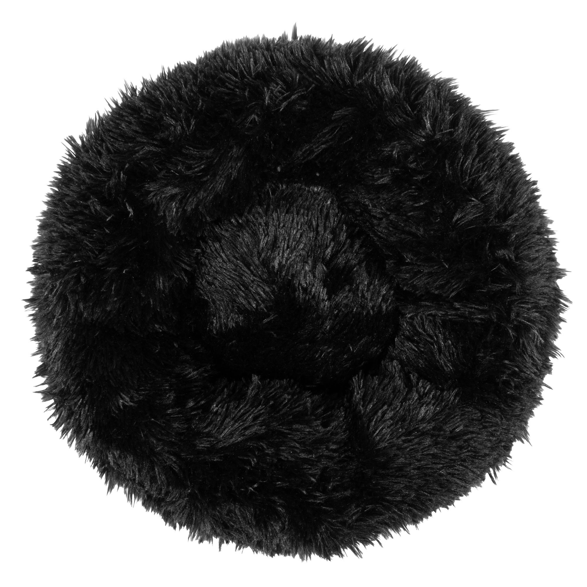 Dog bed Springos PA0161, 40 cm, plush, black