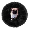 Dog bed Springos PA0161, 40 cm, plush, black