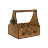 Box Home ESPRIT Cold Beer Brown Metal Fir wood 6 bottles 27 x 19 x 26 cm