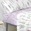 Fitted sheet HappyFriday Lavanda Multicolour 180 x 200 x 32 cm