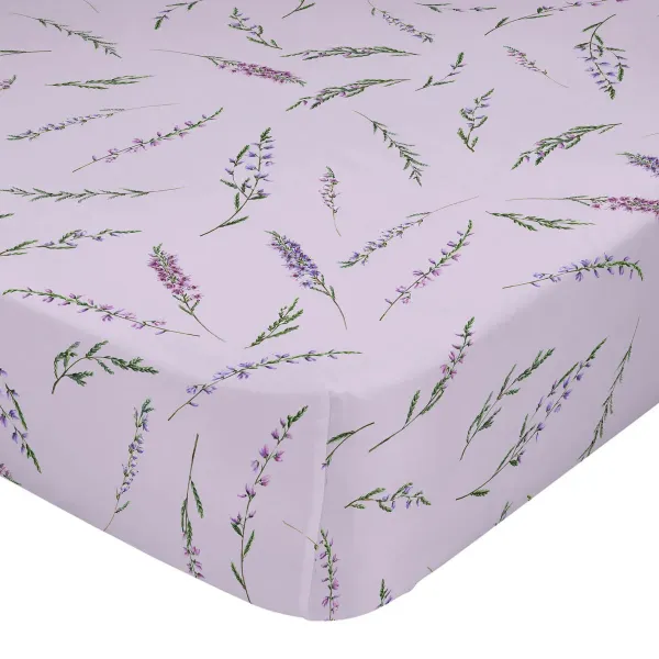 Fitted sheet HappyFriday Lavanda Multicolour 140 x 200 x 32 cm 