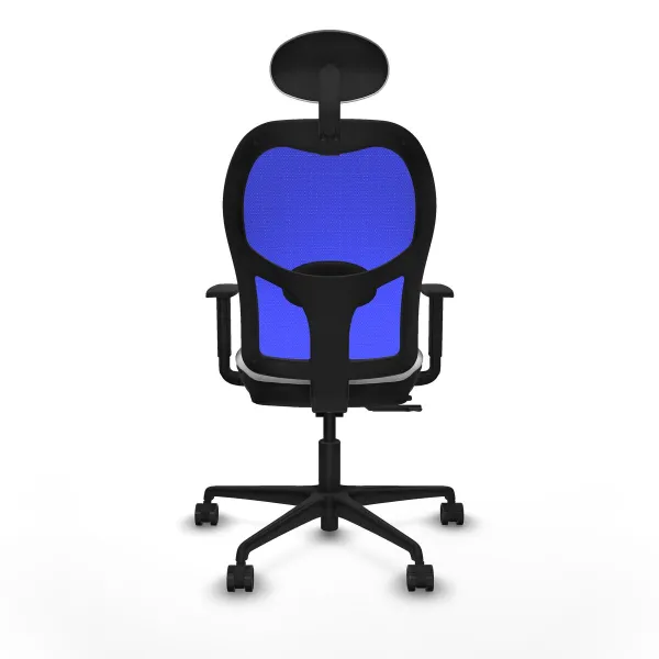 Office Chair with Headrest Jorquera Piqueras y Crespo 1D036N1 White