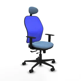 Biroja krēsls ar galvas atbalstu Jorquera Piqueras y Crespo 1D036N1 Debesu zils