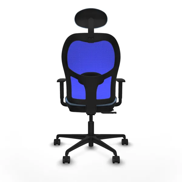 Office Chair with Headrest Jorquera Piqueras y Crespo 1D036N1 Sky blue