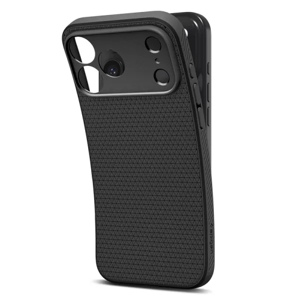 Spigen Liquid Air - Case for iPhone 17 Pro (Matte Black)