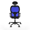 Office Chair with Headrest Jorquera Piqueras y Crespo 1D036N1 Navy Blue