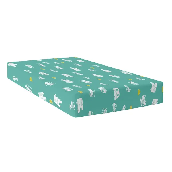 Fitted sheet HappyFriday MOSHI MOSHI Multicolour 90 x 200 x 32 cm