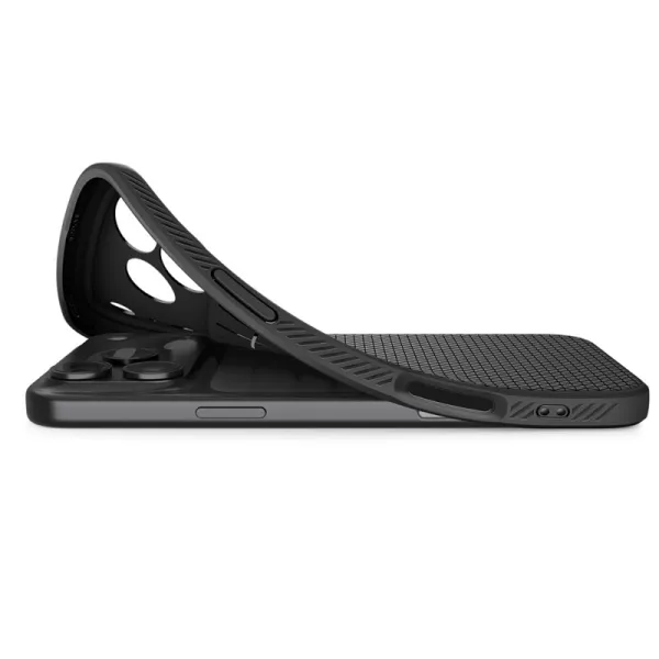 Spigen Liquid Air - Case for iPhone 17 Pro (Matte Black)