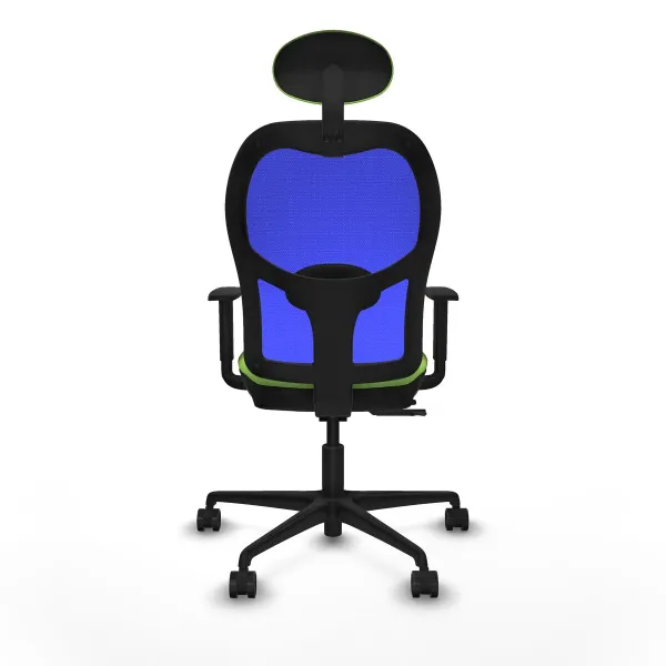 Office Chair with Headrest Jorquera Piqueras y Crespo 1D036N1 Pistachio