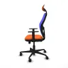 Office Chair with Headrest Jorquera Piqueras y Crespo 1D036N1 Orange