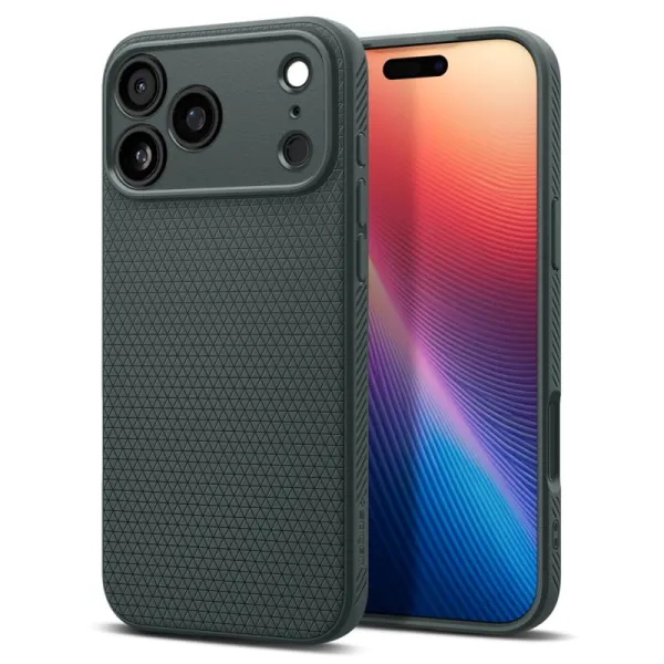 Spigen Liquid Air - Case for iPhone 17 Pro (Abyss Green)