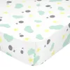 Fitted sheet HappyFriday HAPPYNOIS Multicolour 105 x 200 x 32 cm