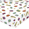 Fitted sheet HappyFriday MR FOX Multicolour 105 x 200 x 32 cm