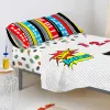 Fitted sheet HappyFriday MR FOX Multicolour 105 x 200 x 32 cm