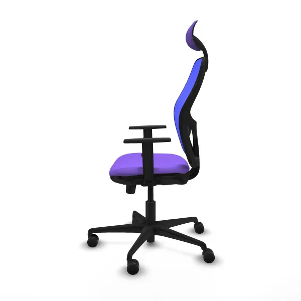 Office Chair with Headrest Jorquera Piqueras y Crespo 1D036N1 Lilac