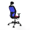 Office Chair with Headrest Jorquera Piqueras y Crespo 1D036N1 Maroon