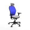 Office Chair with Headrest Jorquera Piqueras y Crespo 3D036G2 White