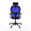 Office Chair with Headrest Jorquera Piqueras y Crespo 3D036G2 Navy Blue