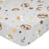 Fitted sheet HappyFriday MOSHI MOSHI Multicolour 105 x 200 x 32 cm