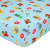 Fitted sheet HappyFriday MR FOX Multicolour 105 x 200 x 32 cm