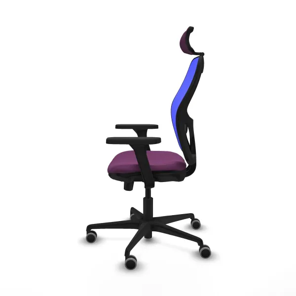 Office Chair with Headrest Jorquera Piqueras y Crespo 3D036G2 Purple