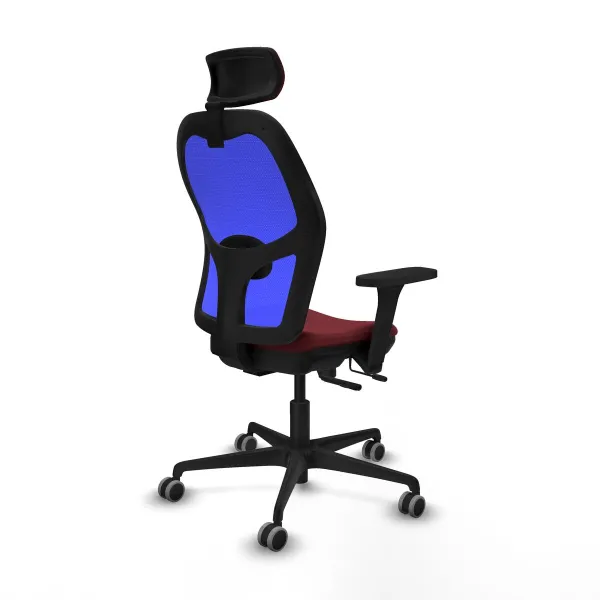 Office Chair with Headrest Jorquera Piqueras y Crespo 3D036G2 Maroon