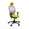 Офисный стул с изголовьем Jorquera Piqueras y Crespo 1D036N1 Жёлтый