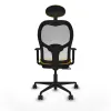 Office Chair with Headrest Jorquera Piqueras y Crespo 1D036N1 Yellow