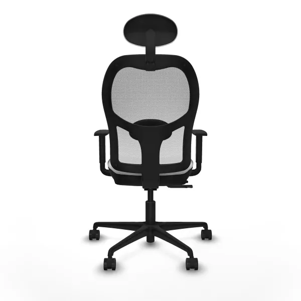 Office Chair with Headrest Jorquera Piqueras y Crespo 1D036N1 White