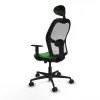 Office Chair with Headrest Jorquera Piqueras y Crespo 1D036N1 Green