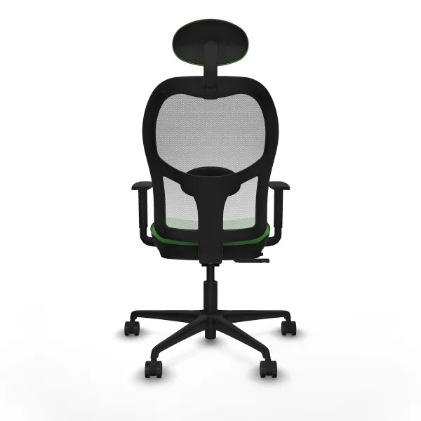 Office Chair with Headrest Jorquera Piqueras y Crespo 1D036N1 Green