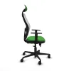 Ofiso kėdė su atrama galvai Jorquera Piqueras y Crespo 1D036N1 Žalia