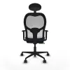 Office Chair with Headrest Jorquera Piqueras y Crespo 1D036N1 Navy Blue
