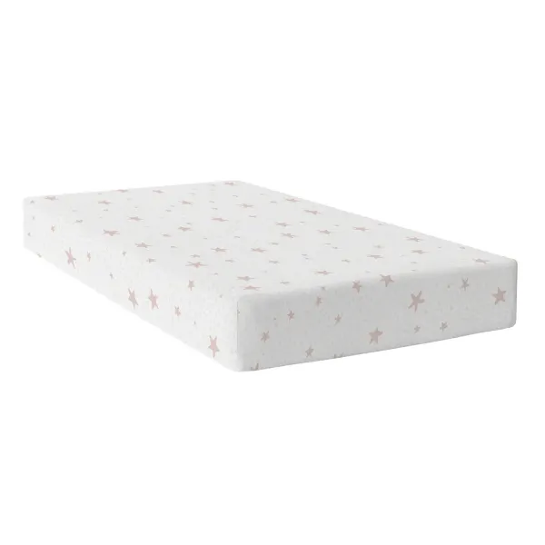 Fitted sheet HappyFriday BASIC KIDS Pink 105 x 200 x 32 cm