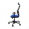 Office Chair with Headrest Jorquera Piqueras y Crespo 1D036N1 Blue