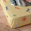 Fitted sheet HappyFriday MR FOX Multicolour 105 x 200 x 32 cm