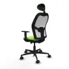 Office Chair with Headrest Jorquera Piqueras y Crespo 1D036N1 Pistachio