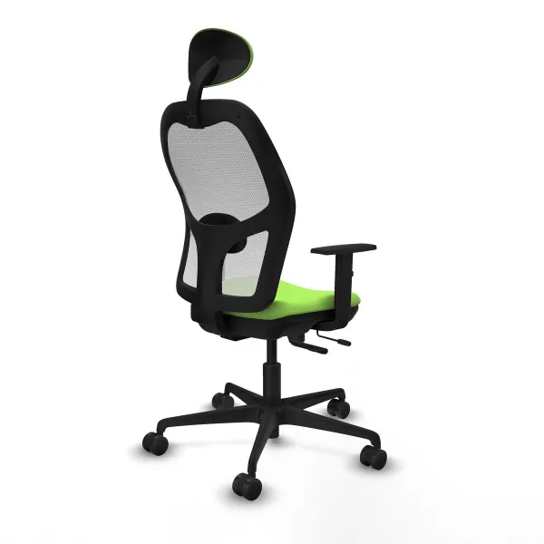 Office Chair with Headrest Jorquera Piqueras y Crespo 1D036N1 Pistachio