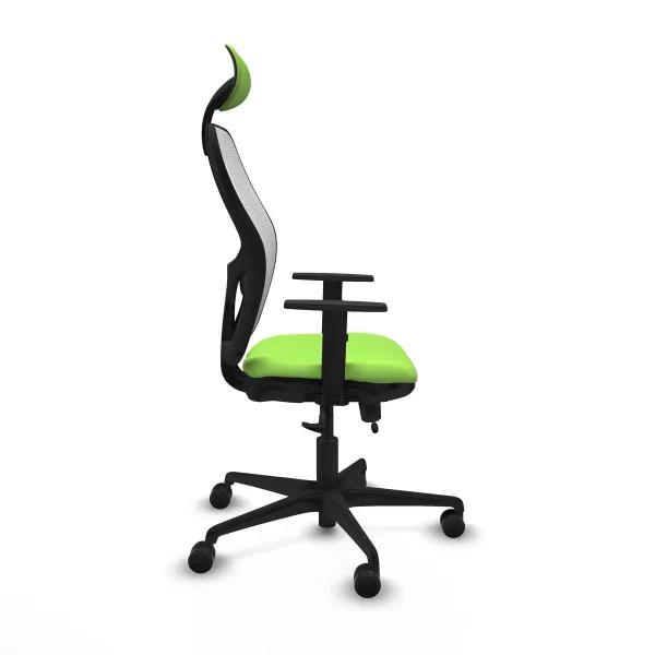 Office Chair with Headrest Jorquera Piqueras y Crespo 1D036N1 Pistachio