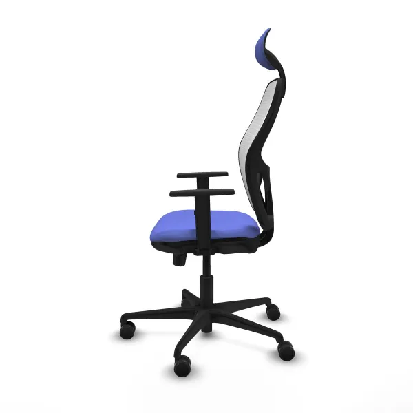 Office Chair with Headrest Jorquera Piqueras y Crespo 1D036N1 Light Blue